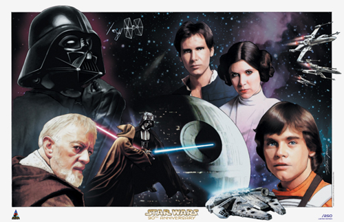 Justin Chung's Star Wars Celebration IV Print