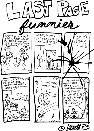 Last Page Funnies