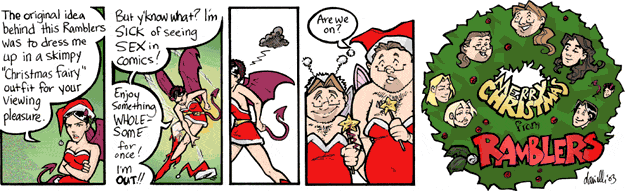 Skimpy 'Christmas Fairy' outfit